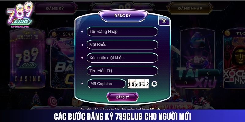Các bước đăng ký 789Club nhanh chóng, chuẩn xác
